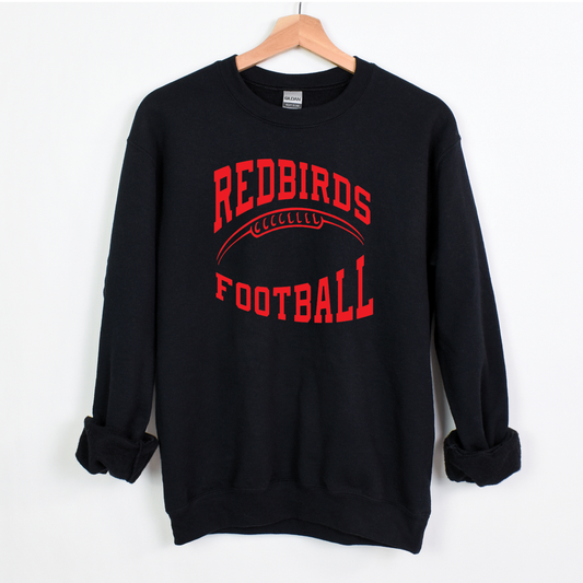 Redbirds Football Crew Sweatshirts-Adult