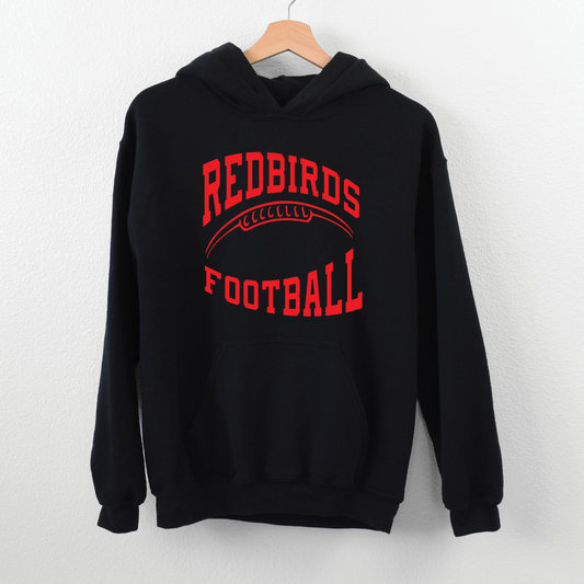 Redbirds Football Hoodie Sweatshirts-Adult