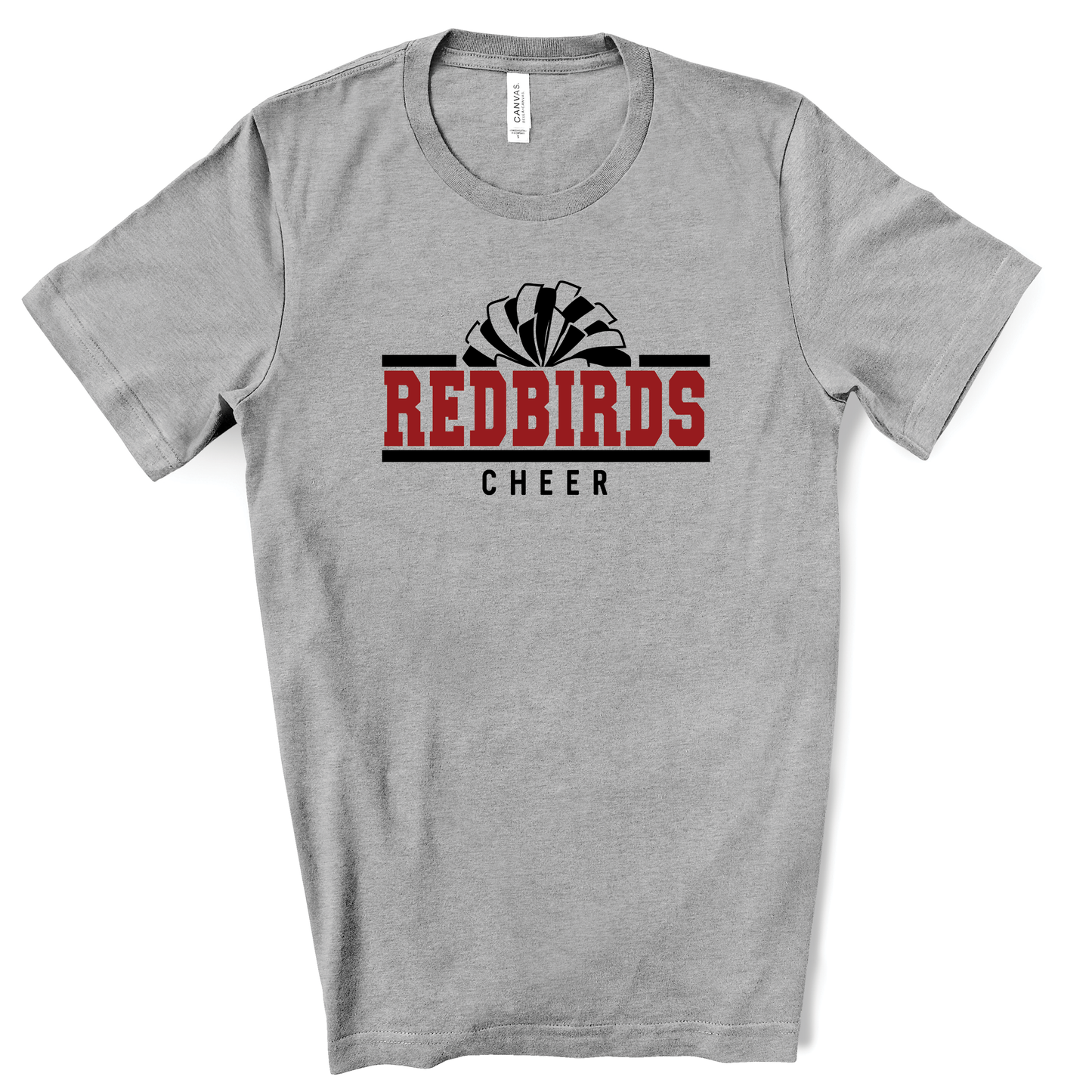 Redbirds Cheer T-Shirt-Adult
