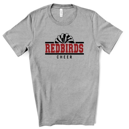 Redbirds Cheer T-Shirt-Adult