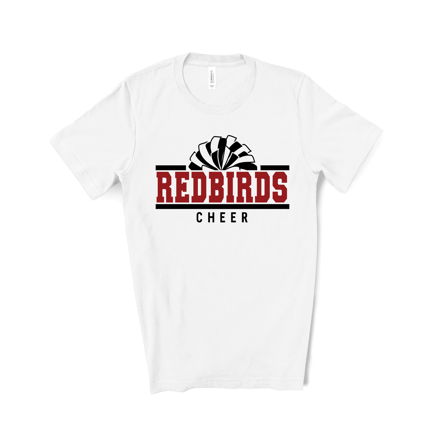 Redbirds Cheer T-Shirt-Adult