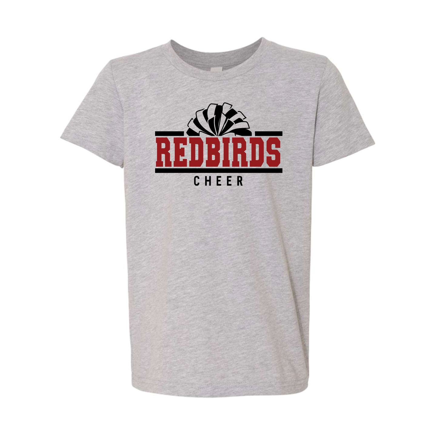 Redbirds Cheer T-Shirts- Youth