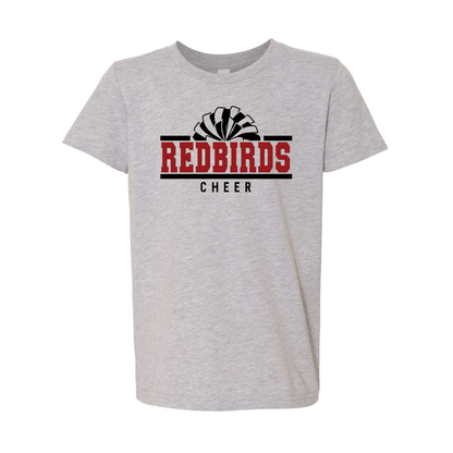 Redbirds Cheer T-Shirts- Youth
