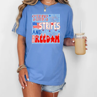Stars Stripes Freedoms T-Shirt
