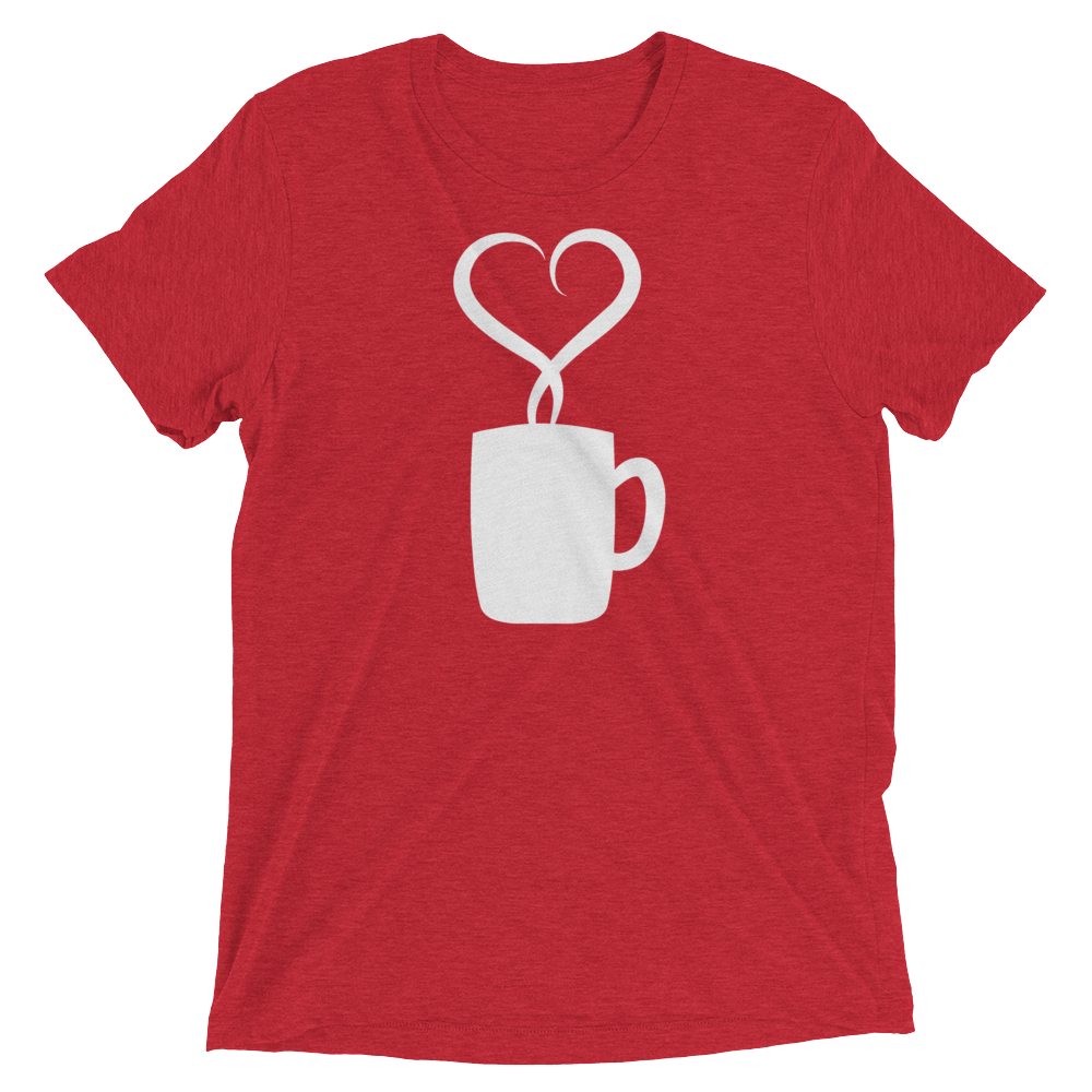 Coffee Cup Shirt (Red)-Ready to Ship