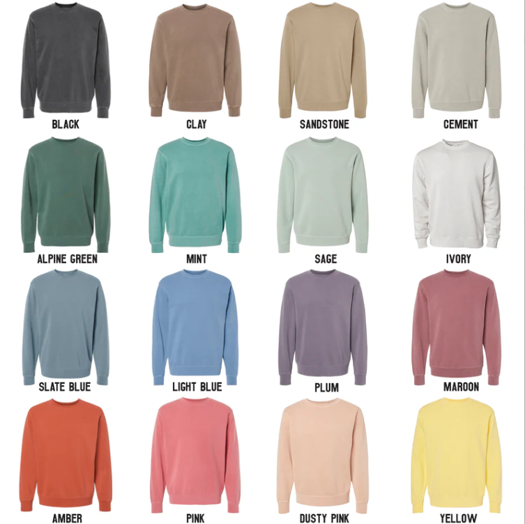 Independent Trading Co Crew Sweatshirt