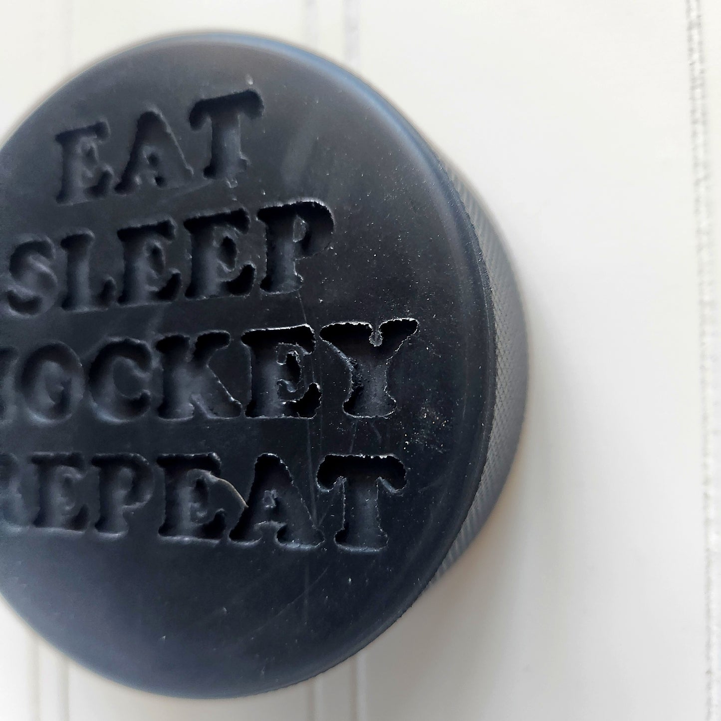 Eat Sleep Hockey Repeat Puck
