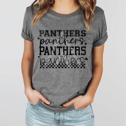 Panthers Stacked Mascot