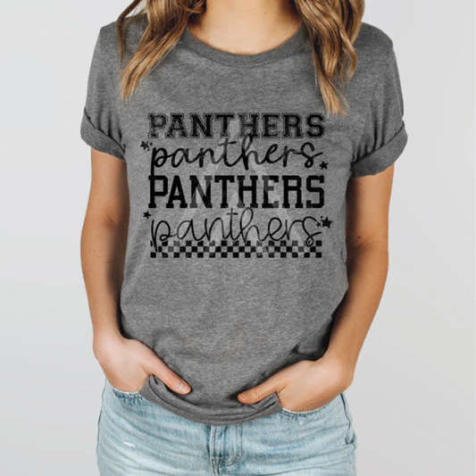 Panthers Stacked Mascot