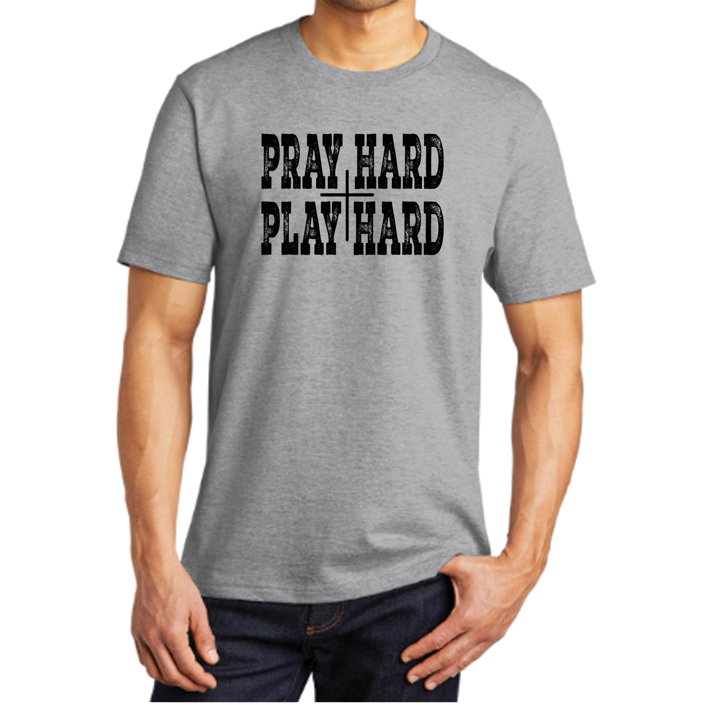 Pray Hard-Play Hard Port & Co T-Shirt