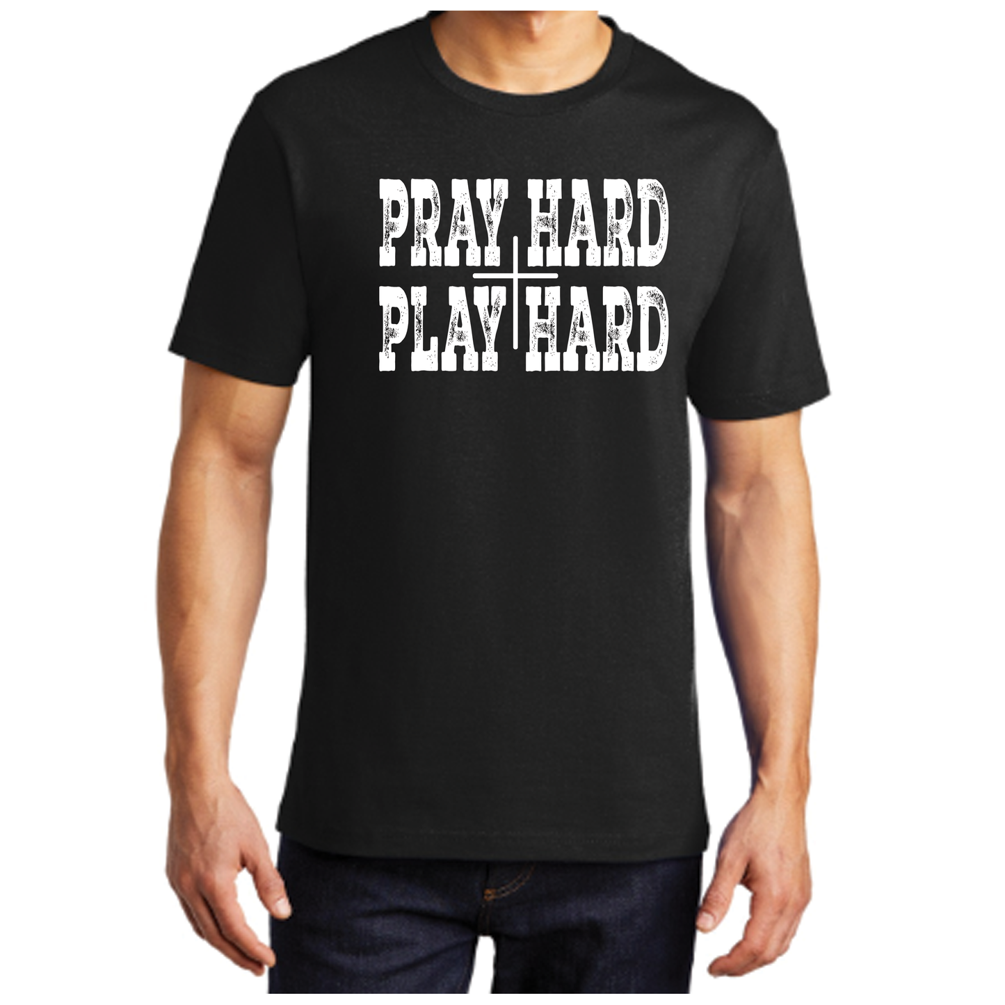 Pray Hard-Play Hard Port & Co T-Shirt