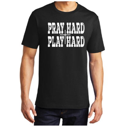 Pray Hard-Play Hard Port & Co T-Shirt