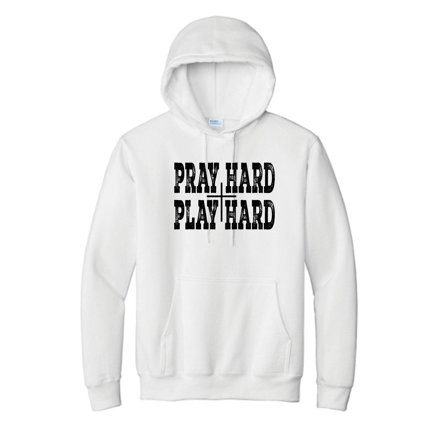 Pray Hard-Play Hard Hoodie