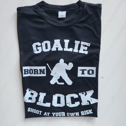 Goalie Born to Block-Youth