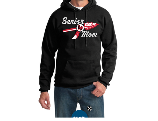 Soccer Senior Mom Port & Company Hoodie